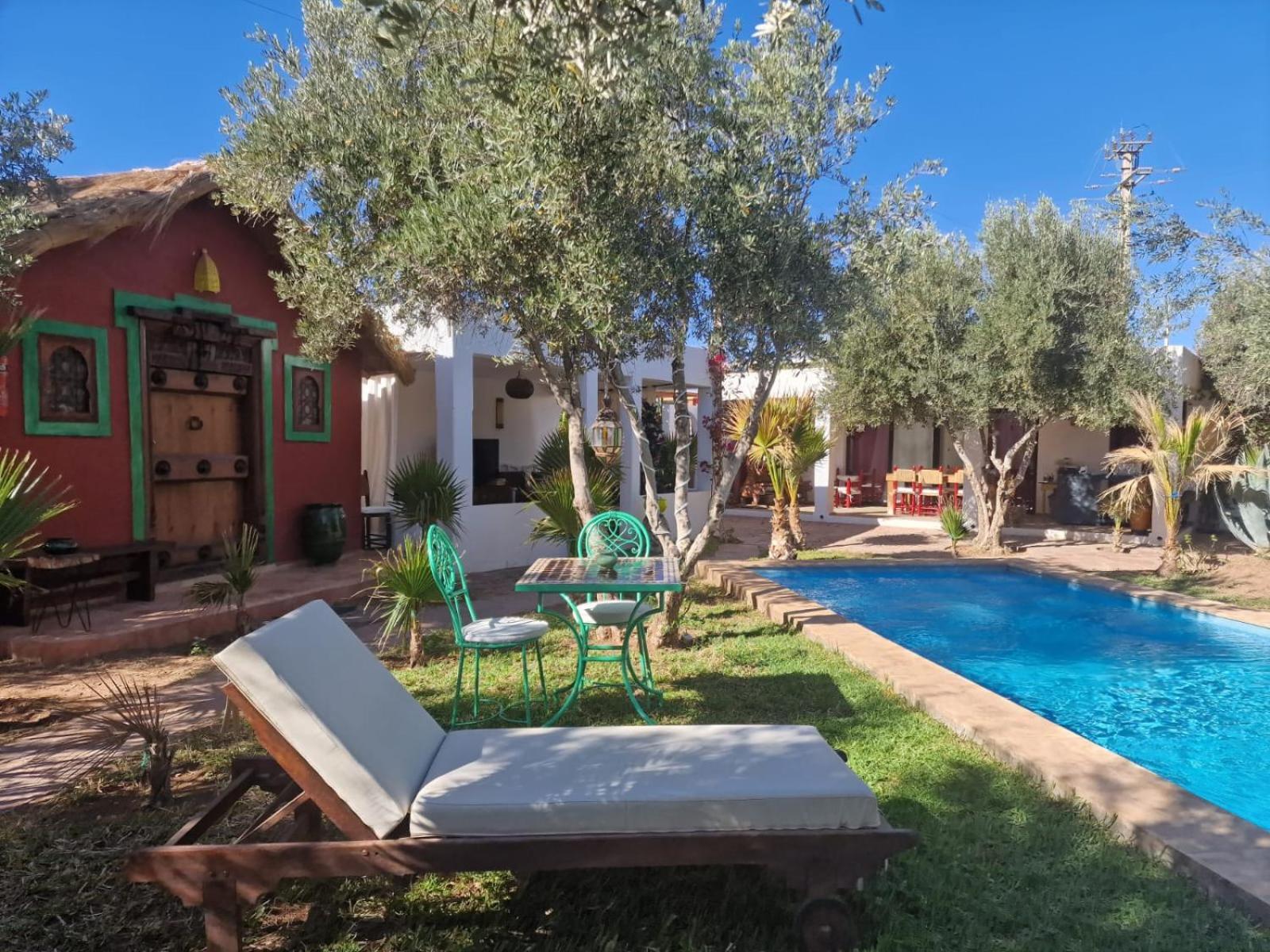 Manzal Lahbab, 2Villas 2Bungalows 2Piscines Et Jardins Ouled Jelal Exteriör bild
