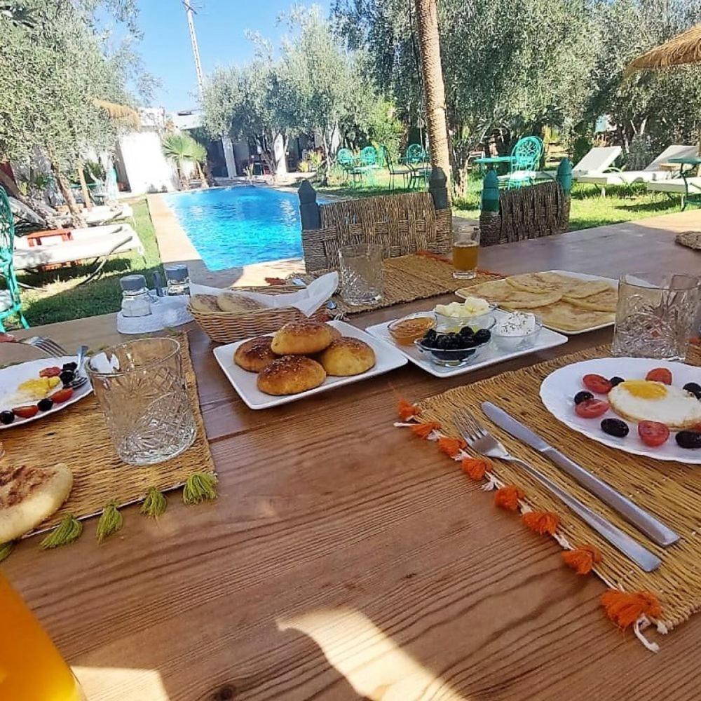 Manzal Lahbab, 2Villas 2Bungalows 2Piscines Et Jardins Ouled Jelal Exteriör bild
