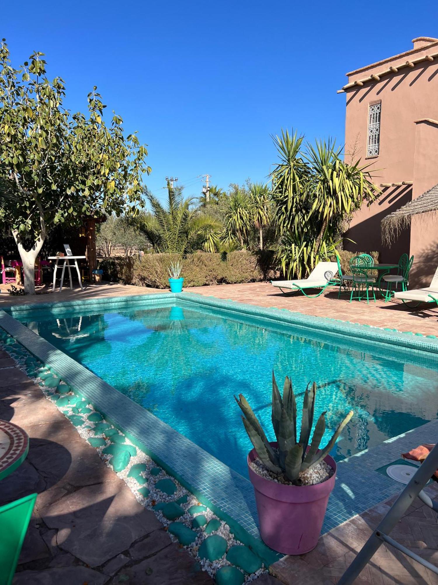 Manzal Lahbab, 2Villas 2Bungalows 2Piscines Et Jardins Ouled Jelal Exteriör bild