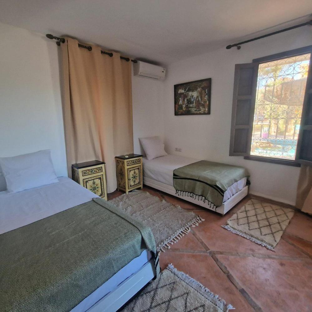 Manzal Lahbab, 2Villas 2Bungalows 2Piscines Et Jardins Ouled Jelal Exteriör bild