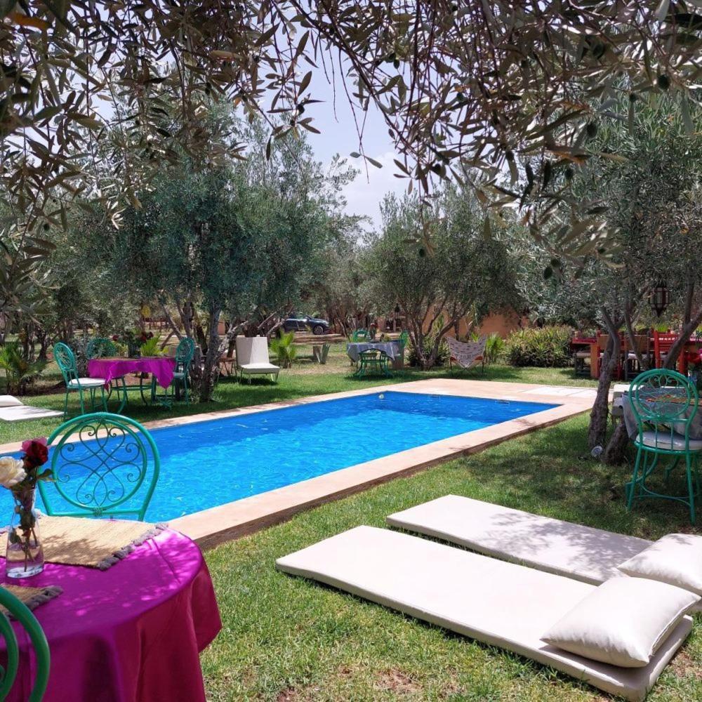 Manzal Lahbab, 2Villas 2Bungalows 2Piscines Et Jardins Ouled Jelal Exteriör bild