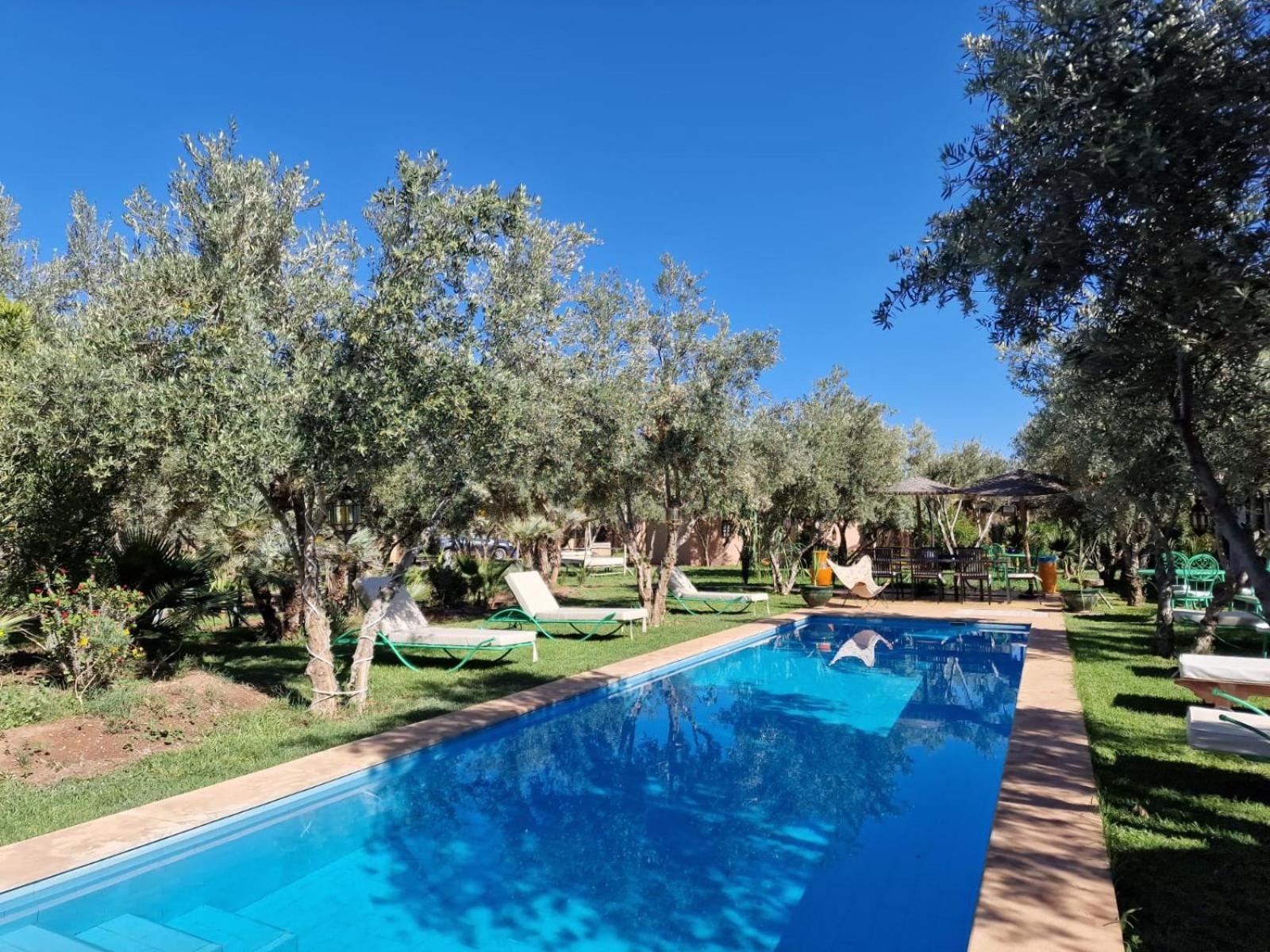 Manzal Lahbab, 2Villas 2Bungalows 2Piscines Et Jardins Ouled Jelal Exteriör bild