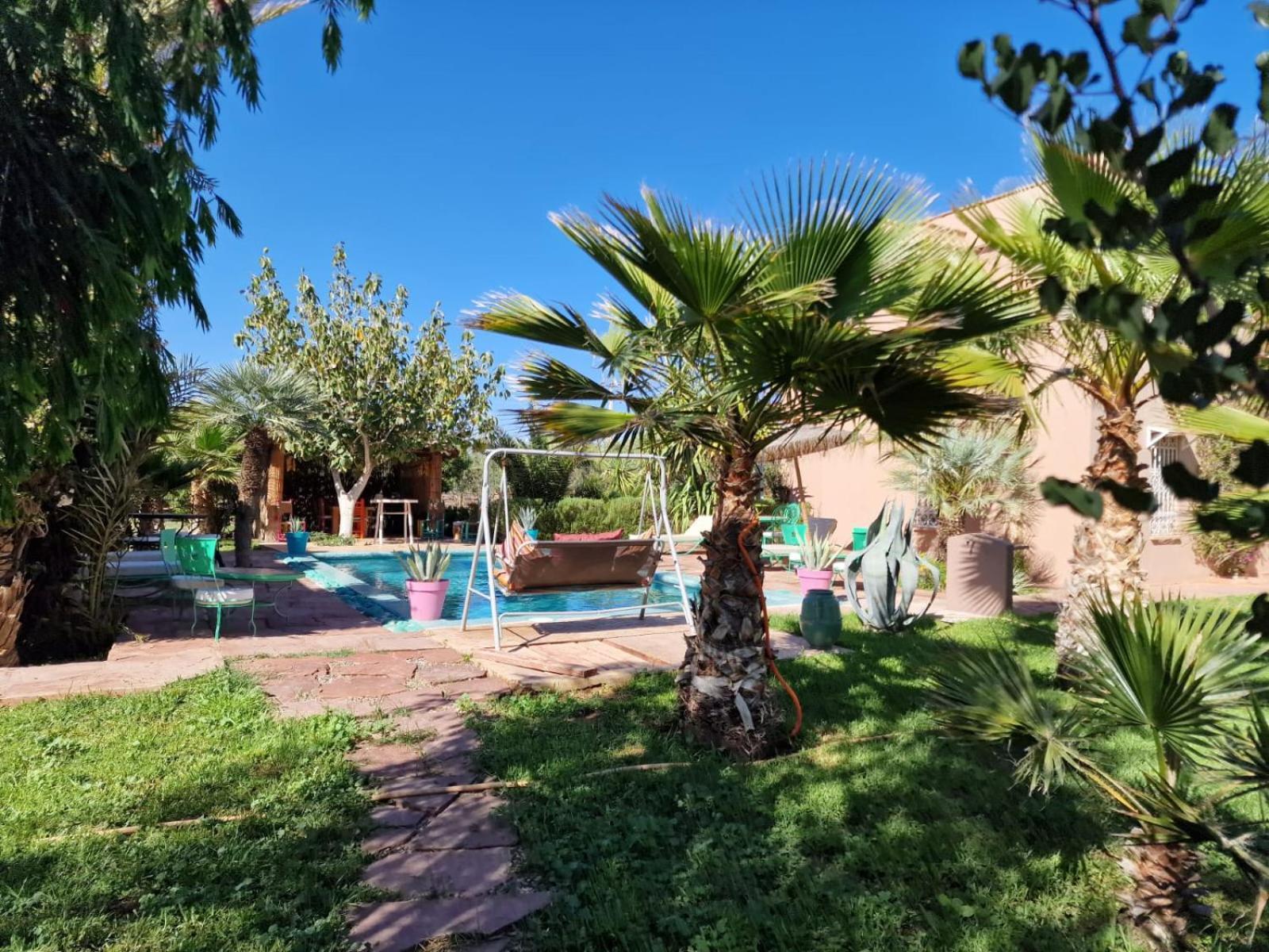 Manzal Lahbab, 2Villas 2Bungalows 2Piscines Et Jardins Ouled Jelal Exteriör bild