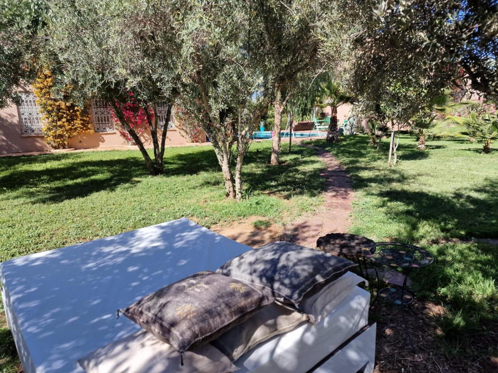 Manzal Lahbab, 2Villas 2Bungalows 2Piscines Et Jardins Ouled Jelal Exteriör bild
