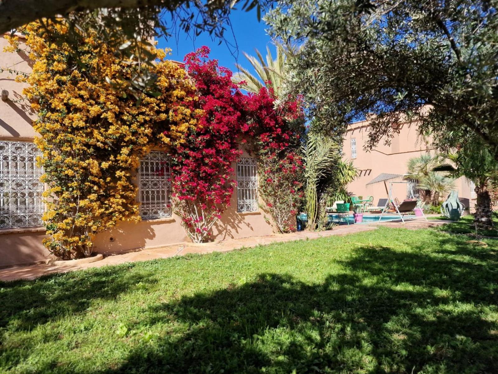 Manzal Lahbab, 2Villas 2Bungalows 2Piscines Et Jardins Ouled Jelal Exteriör bild